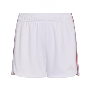 Gradient 3-Stripes Lined Mesh Shorts 23 (Big Kids) White