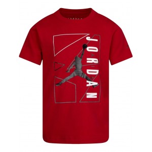 Air Graphic Tee (Little Kids) Gym Red