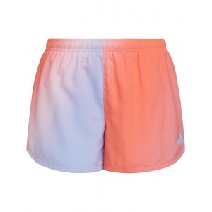 All Over Print Gradient Shorts 23 (Big Kids) Light Pink