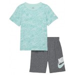 Nike Kids Logo T-Shirt and Shorts Set (Toddler/Little Kids)
