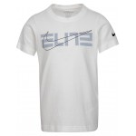 Elite Short Sleeve Tee (Little Kids) White