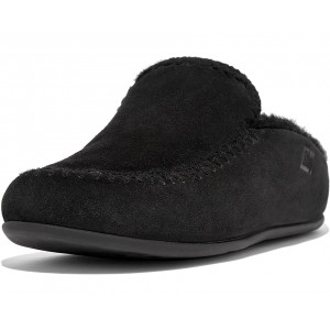 FitFlop Chrissie II Haus Crochet-Stitch Shearling Slippers