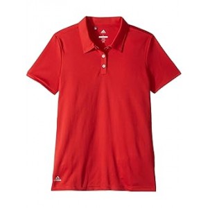 Performance Short Sleeve Polo (Big Kids) Collegiate Red