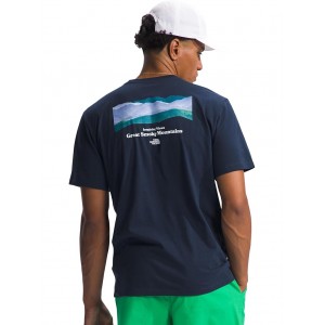 Short Sleeve Places We Love Tee Summit Navy/TNF White