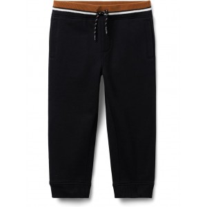 French Terry Jogger Pants (Toddler/Little Kid/Big Kid) Black