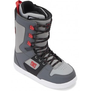 Phase Lace Up Snowboard Boots Grey/Black/Red
