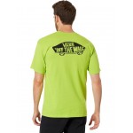Off The Wall Classic Back Short Sleeve Tee Lime Green/Black