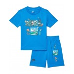 Biosphere T-Shirt and Shorts Set (Toddler) Light Photo Blue