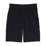 Everyday Chino Light Shorts (Toddler/Little Kids) Black