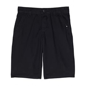 Everyday Chino Light Shorts (Toddler/Little Kids) Black