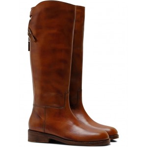 Everly Equestrian Boot Saddle Tan
