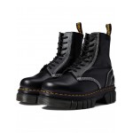 Audrick 8-Eye Quilted Boot Black Nappa Lux