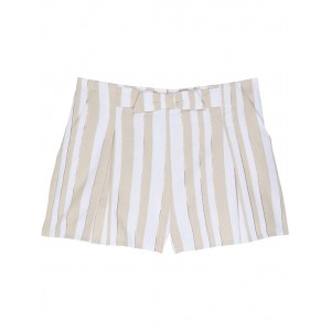 Striped Shorts (Toddler/Little Kids/Big Kids) Khaki