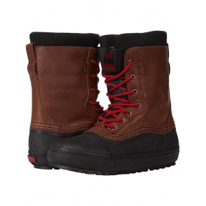 Standard MTE Snow Boot Brown/Red