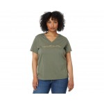 Carhartt Relaxed Fit Lightweight Short Sleeve Carhartt Graphic V-Neck T-Shirt