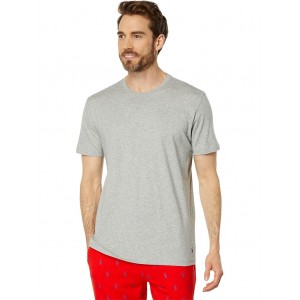 Classic Fit Cotton Short Sleeve Crew Andover Heather/Rugby Royal