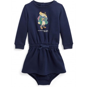 Polo Ralph Lauren Kids Polo Bear Fleece Dress & Bloomer (Infant)