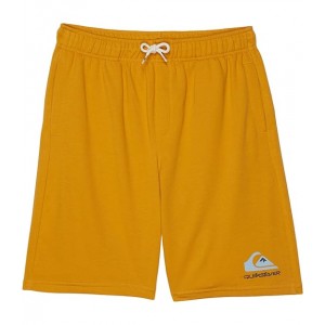 Easy Day Track Shorts (Big Kids) Bright Gold