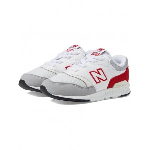 997H Bungee Lace (Infant/Toddler) White/Team Red