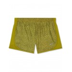 Dri-FIT All Over Print Tempo Shorts (Little Kids/Big Kids) Moss/Reflective Silver