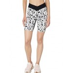 Relentless Printed Fitted Shorts Black/White