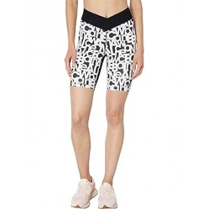 Relentless Printed Fitted Shorts Black/White