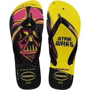 Star Wars Flip Flop Sandal Black/Pop Yellow