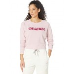Campus French Terry Crew Hush Pink