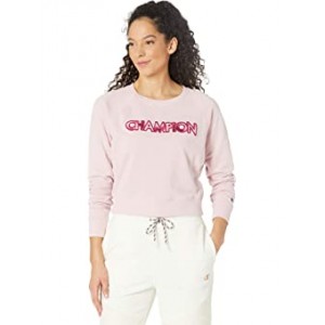 Campus French Terry Crew Hush Pink