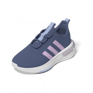 adidas Kids Racer TR23 Sneaker (Little Kid/Big Kid) Crew Blue/Bliss Lilac/Blue Dawn