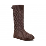 Womens UGG Classic Cardi Cabled Knit