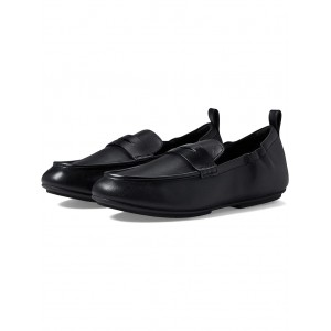 Allegro Leather Penny Loafers All Black