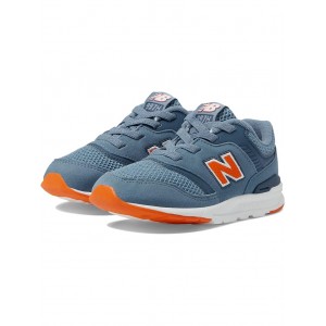 997H Bungee Lace (Infant/Toddler) Grey/Poppy