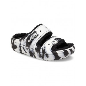 Classic Cozzzy Sandal Black/White Marbled