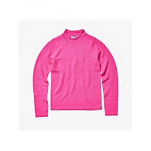 Long Sleeve Fluo Knit Sweater Fluo Pink