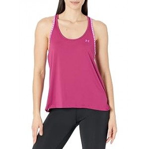 Knockout Tank Charged Cherry/White/Rebel Pink
