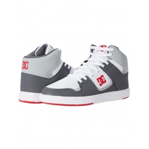 Cure Casual High-Top Skate Shoes Sneakers White/Grey/Red