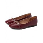 Zoie Chain Ballet Tawny Port Leather