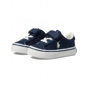 Sayer PS (Toddler) Navy Canvas/Paperwhite Pony Player