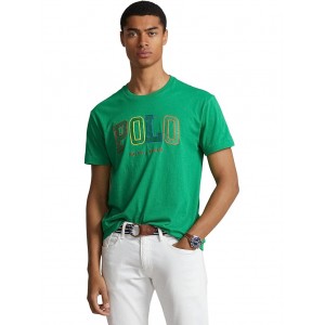 Classic Fit Logo Jersey Short Sleeve T-Shirt Preppy Green