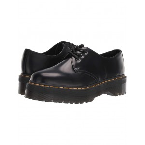 Unisex Dr Martens 1461 Quad Smooth Leather Platform Shoes