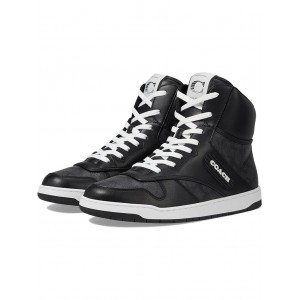 C202 Signature High-Top Sneaker Grey