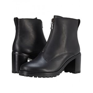 The Alyce Zip-Front Lugsole Boot True Black
