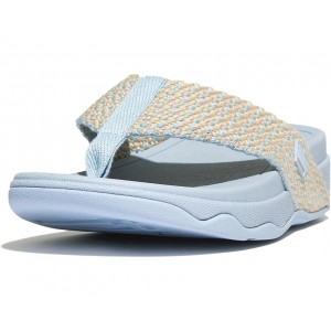 FitFlop Surfa Multi-Tone Webbing Toe-Post Sandals