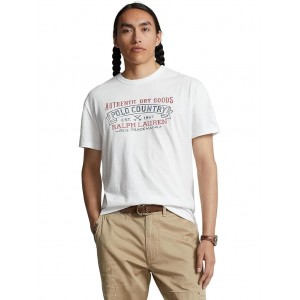 Classic Fit Polo Country T-Shirt White