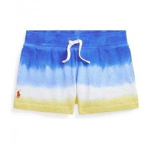 Ombre Spa Terry Shorts (Big Kids) Blue/Dip-Dye
