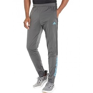 Big & Tall Essentials Tricot 3-Stripes Linear Track Pants Grey Six