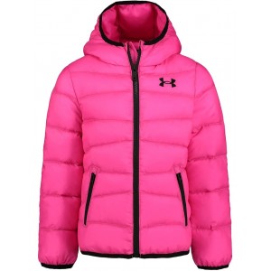 Prime Puffer Jacket (Little Kids) Rebel Pink
