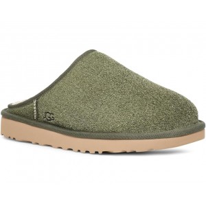 Mens UGG Classic Slip-On Shaggy Suede