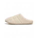 CHRISSIE FLEECE-LINED CORDUROY SLIPPERS Ivory